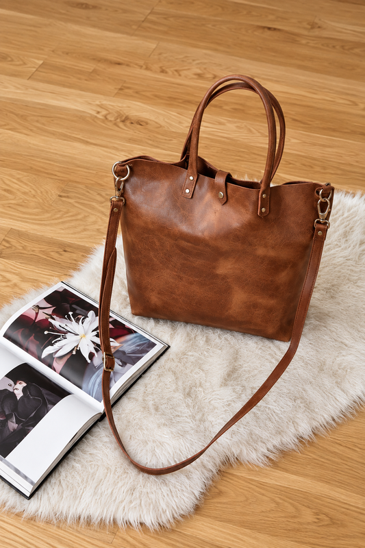 PASEO GENUINE LEATHER TOTE
