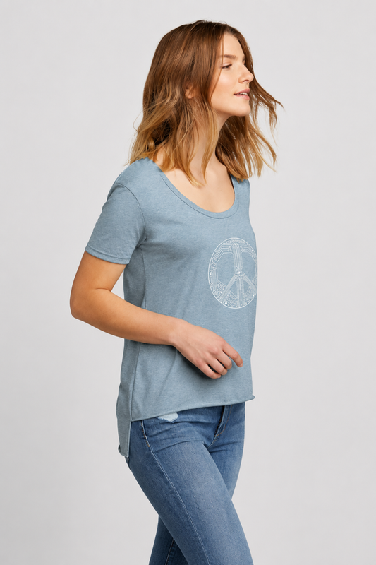 Smart Peace Womens Festival T-shirt
