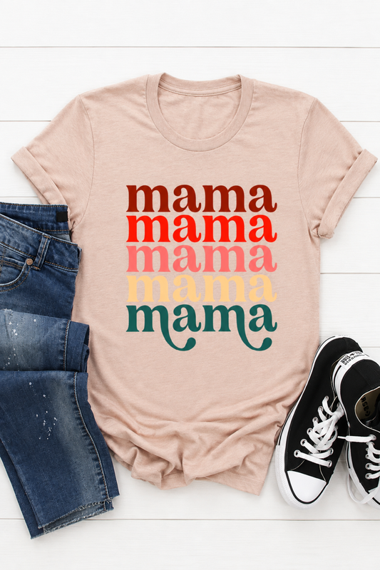 MAMA VINTAGE COLOR TEE