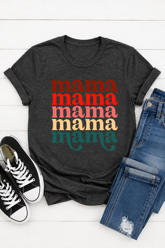 MAMA VINTAGE COLOR TEE