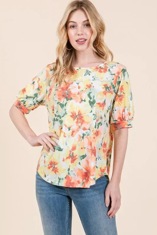 Buy Floral Print Top for Women