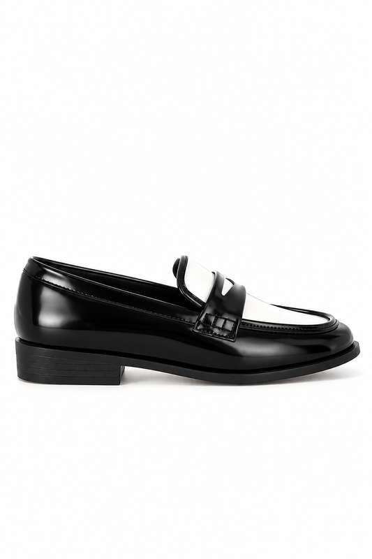 Duo Tone Penny Loafers