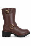 ANON HARNESS DETAIL CALF BOOTS
