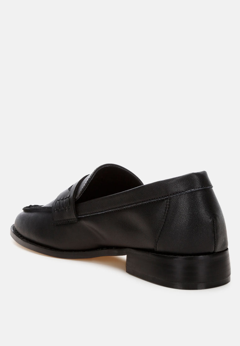 Reiga Low Block Heel Loafers-3