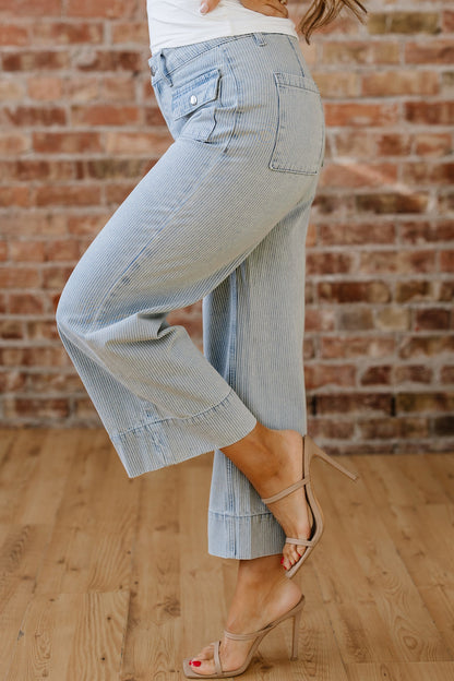 Eve Hem Wide Leg Jeans-2