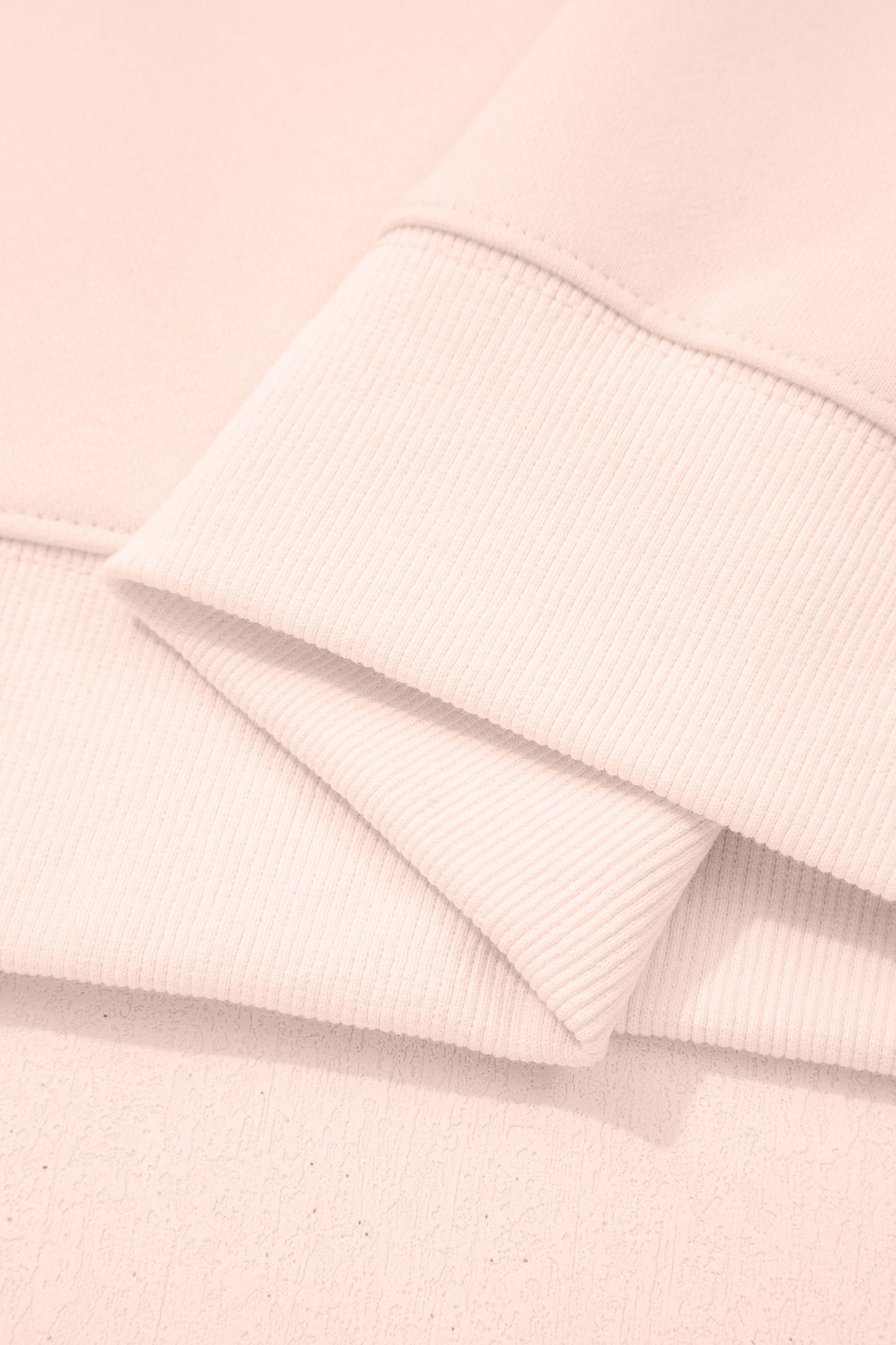 Ensley apricot Oversize Mock Sweatshirt-3