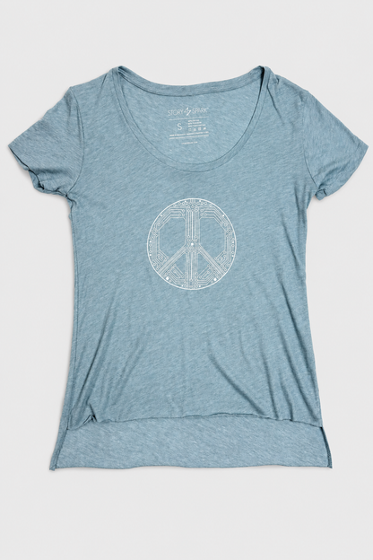 Smart Peace Womens Festival T-shirt