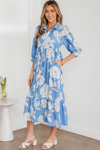 Isabella Floral Print Shirt-3
