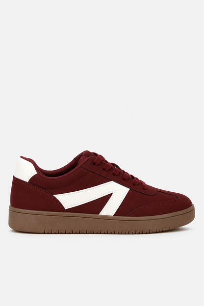 Zoomer Contrasting Patchwork Chunky Sneakers