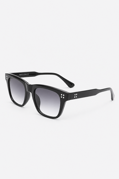 HARLOW SQUARE HORN-RIMMED SUNGLASSES