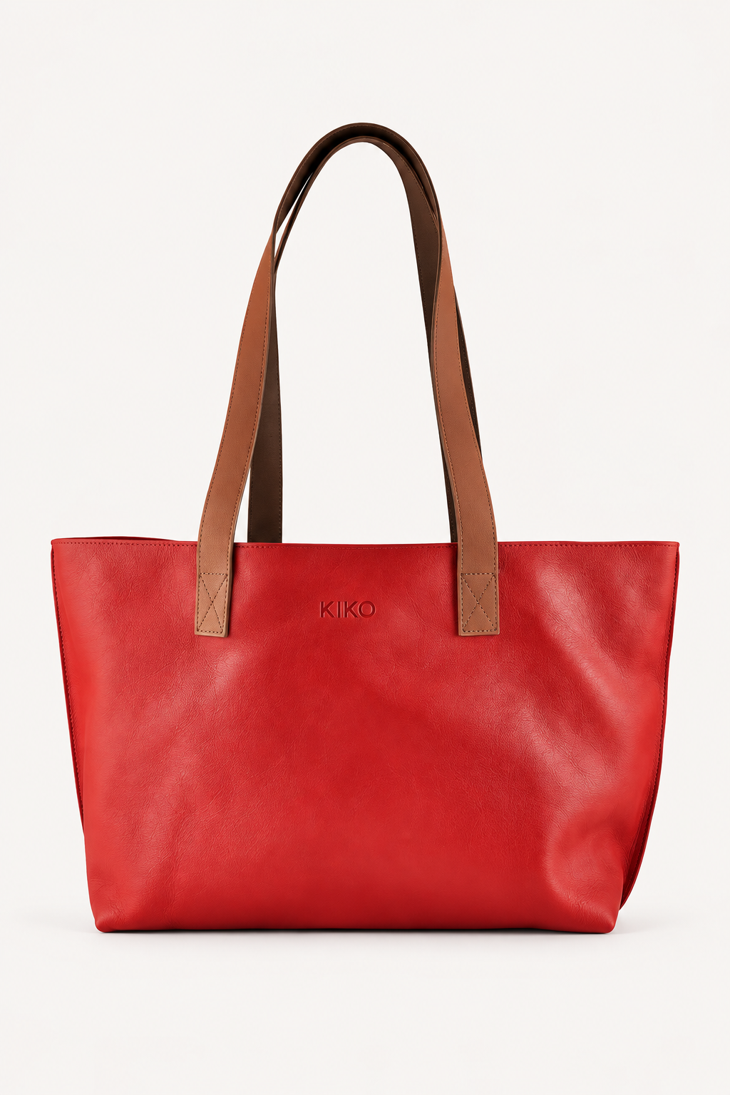 KIKO GENUINE LEATHER SHORT & SWEET TOTE