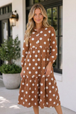 Alexa Long Sleeve Shift Dress-0