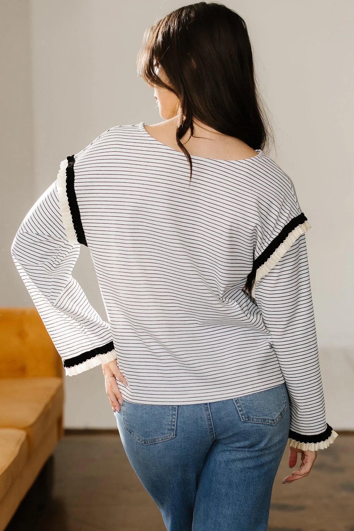 Shop Women’s Long Sleeve Striped Top
