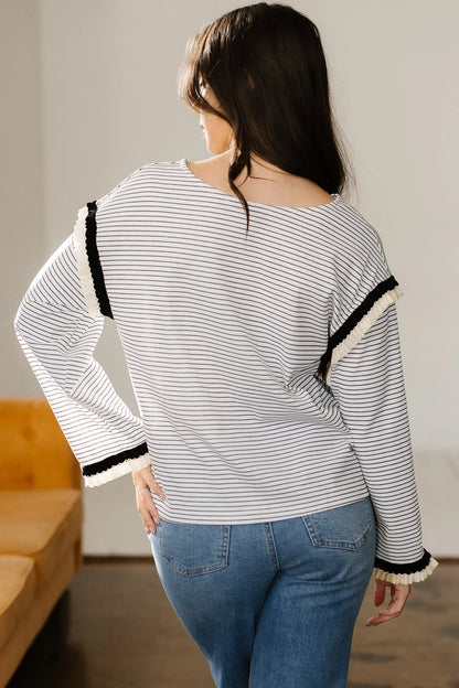 Shop Women’s Long Sleeve Striped Top