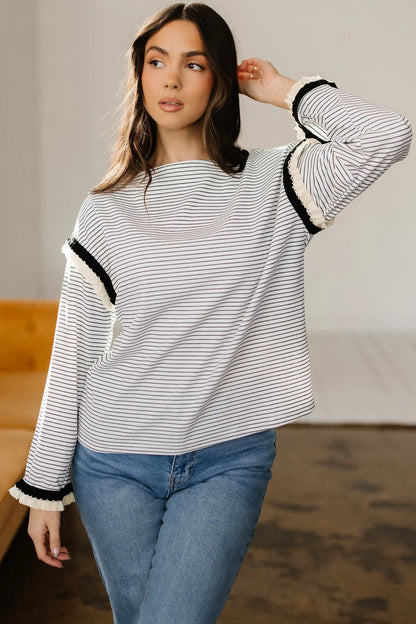 Buy White Long Sleeve Top for Women