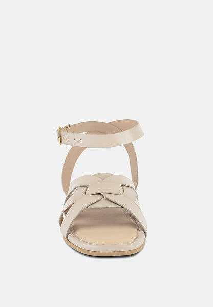 Ashton Flat Ankle Strap Sandals-3