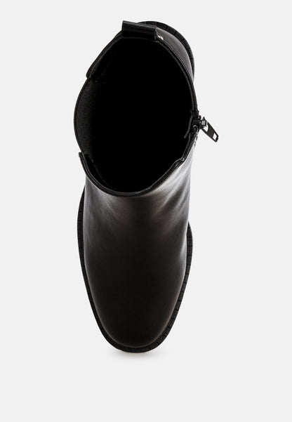 Barnabas Block Heel Chelsea Boots-4