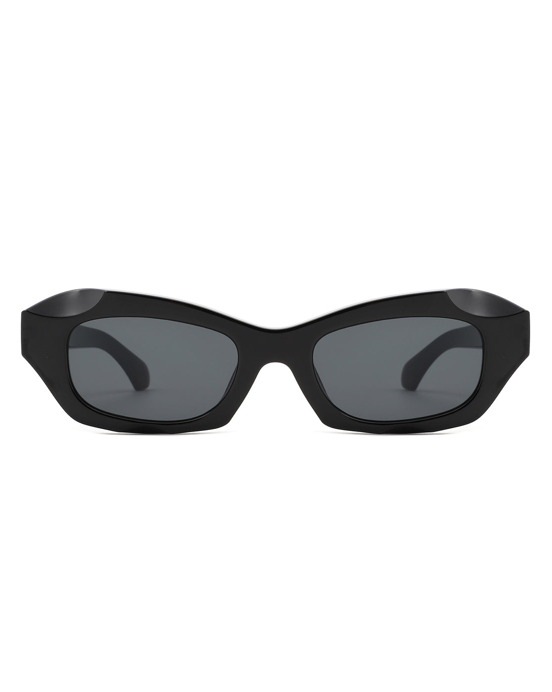 Zarael - Women's Retro Narrow Cat Eye Square Fashion Sunglasses-1