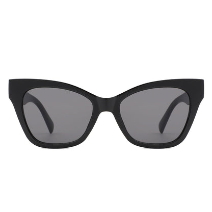 Frastyn - Irregular Oval Sporty Wrap-Around Sunglasses-1