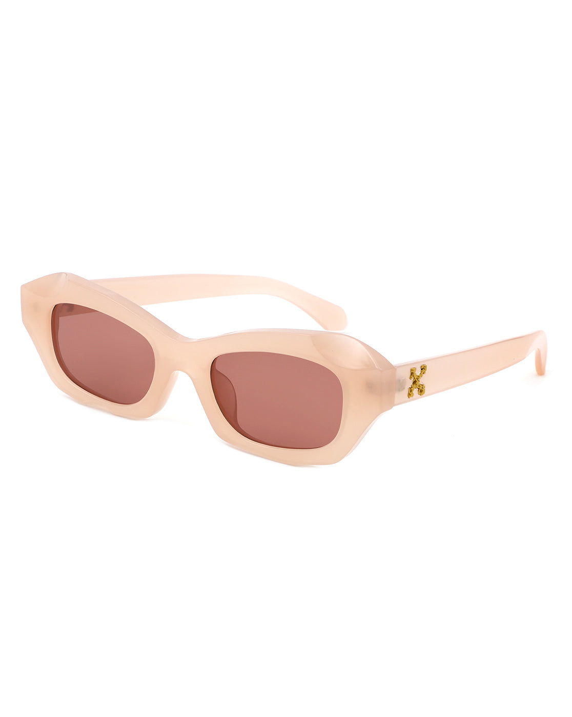 Zarael - Women's Retro Narrow Cat Eye Square Fashion Sunglasses-0
