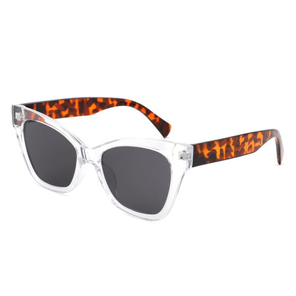 Frastyn - Irregular Oval Sporty Wrap-Around Sunglasses-6