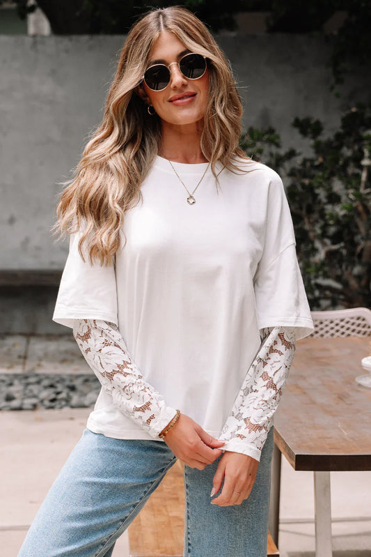 white oversized t-shirts for womens