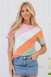 Sylvie Seamed Crewneck Top-0
