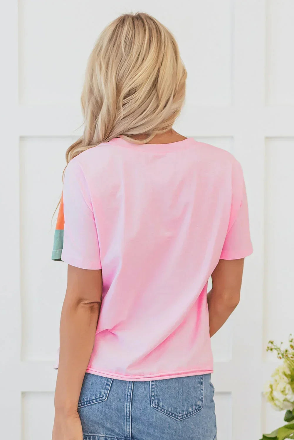 Sylvie Seamed Crewneck Top-1