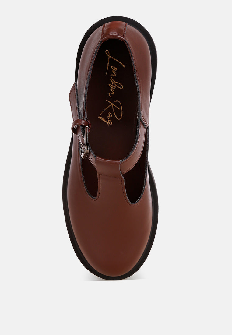 Lunaba Cut Out Detail Mary Jane Shoes-4