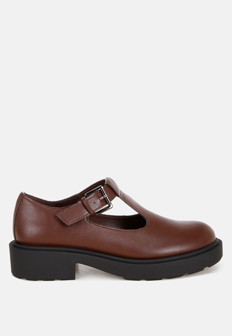 Lunaba Cut Out Detail Mary Jane Shoes-0