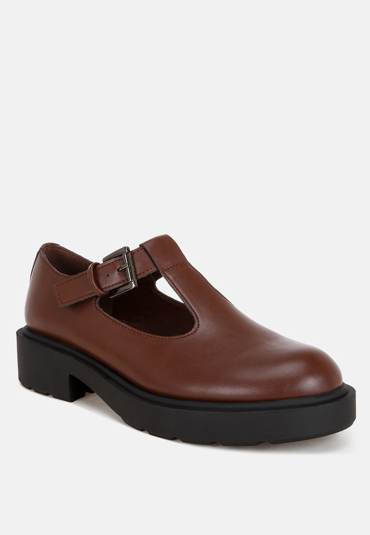 Lunaba Cut Out Detail Mary Jane Shoes-2