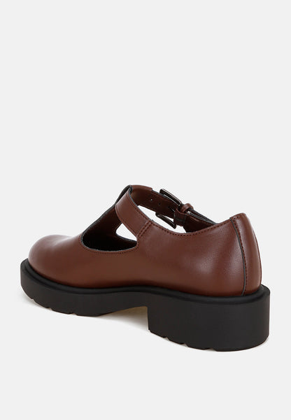 Lunaba Cut Out Detail Mary Jane Shoes-3