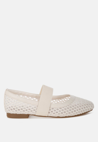 Nayela Mid-Foot Strap Ballerinas-0