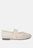 Nayela Mid-Foot Strap Ballerinas-0