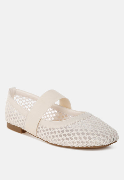 Nayela Mid-Foot Strap Ballerinas-1