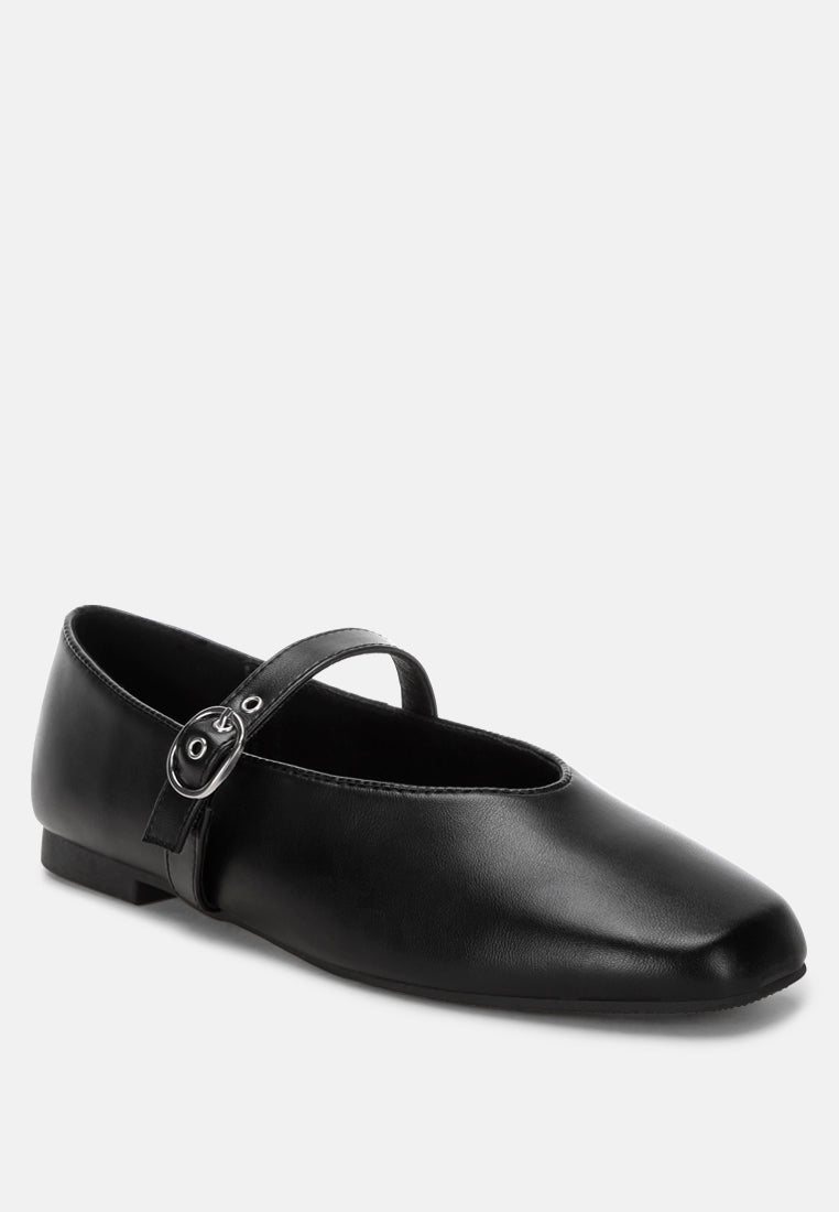 Ninily Mary Jane Flat Ballerinas-2
