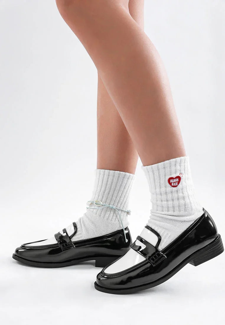 BUGLE Duo Tone Penny Loafers-1