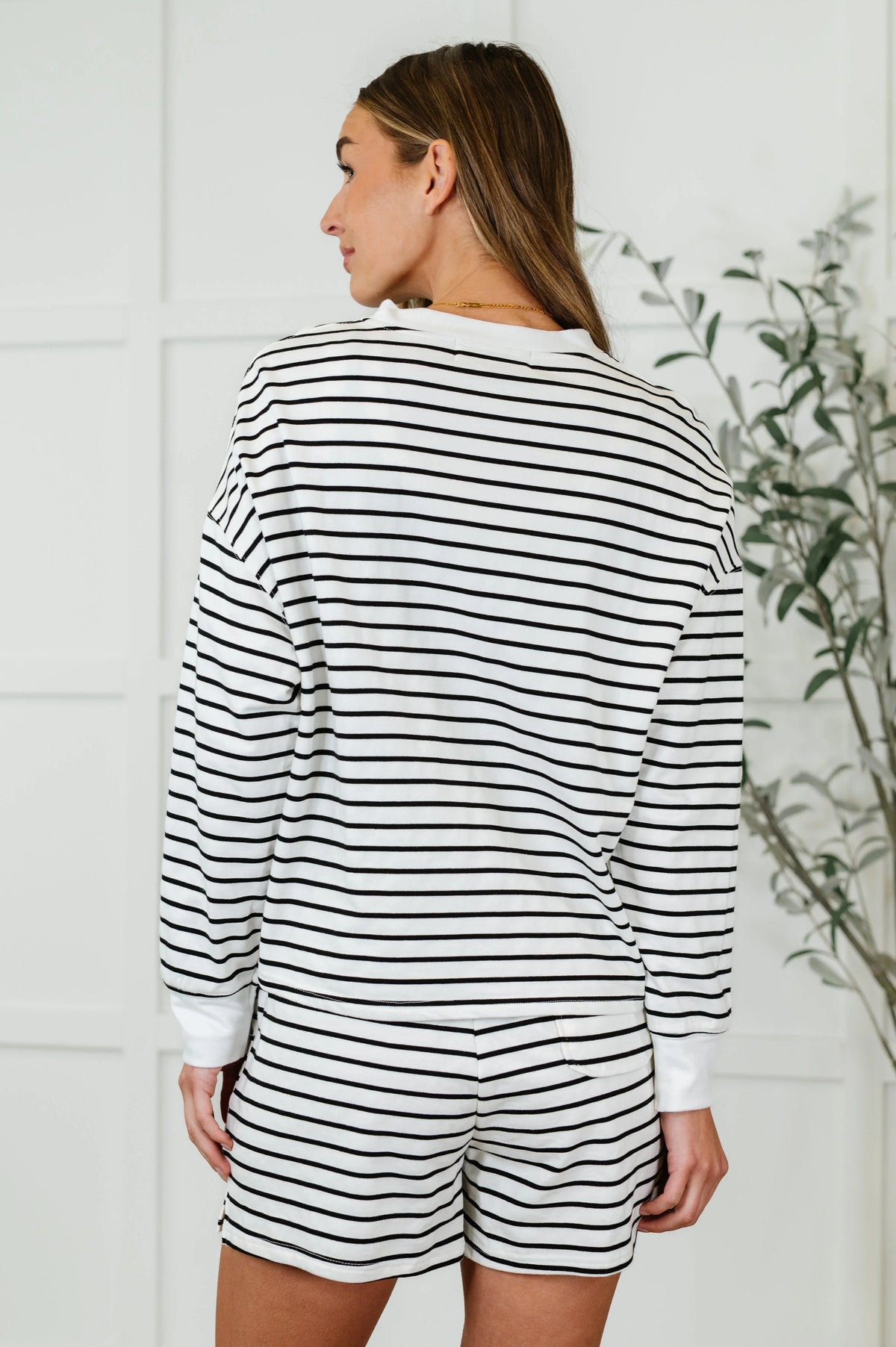 FRENCH TERRY TOP AND SHORTS SET