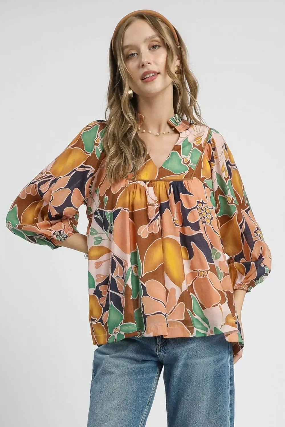 Buy Floral Print Blouse for Women