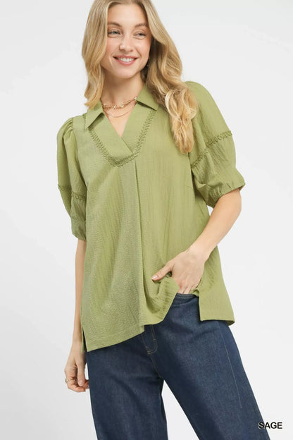 Shop Green Short Sleeve Top for Women