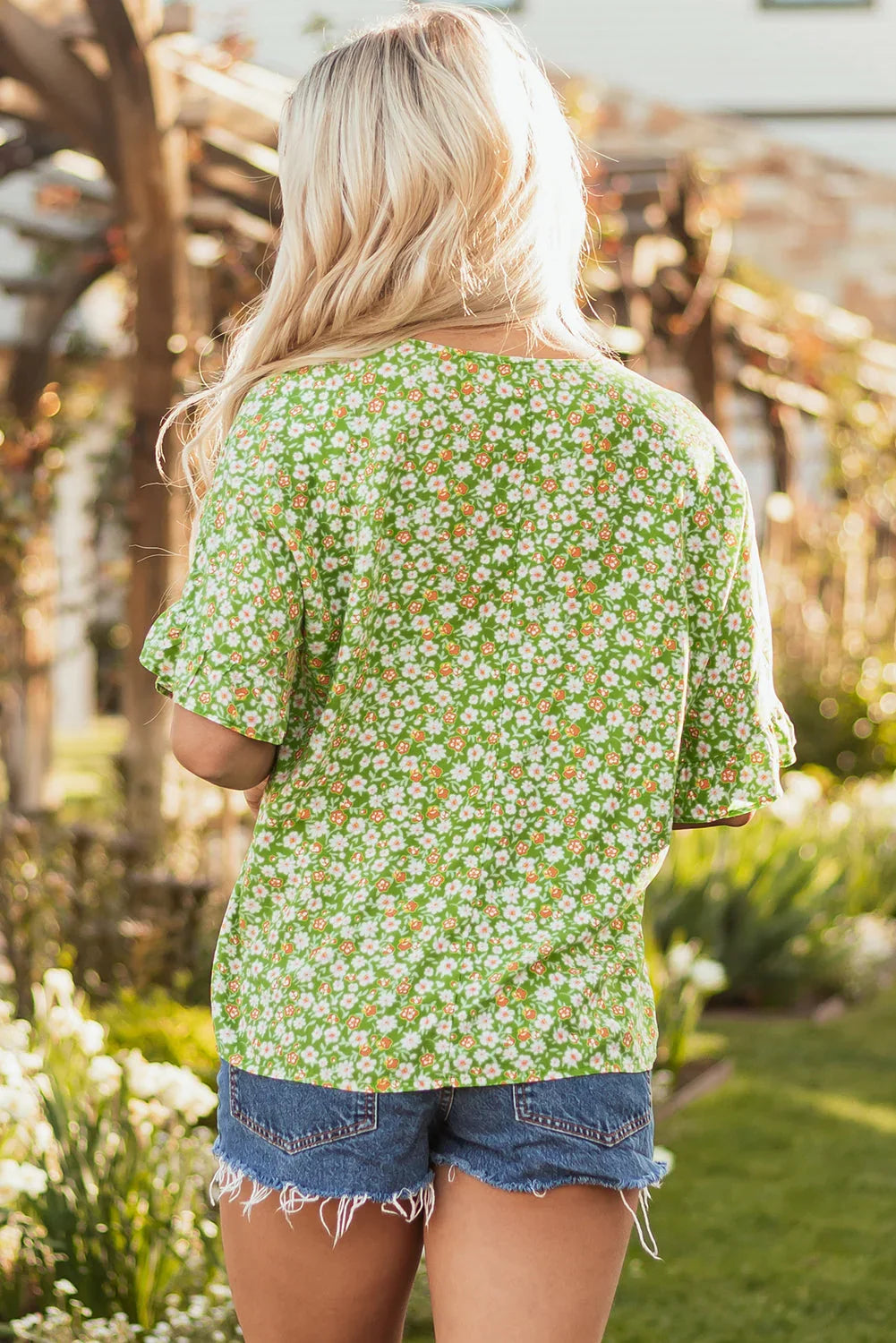 V Neck Blouse