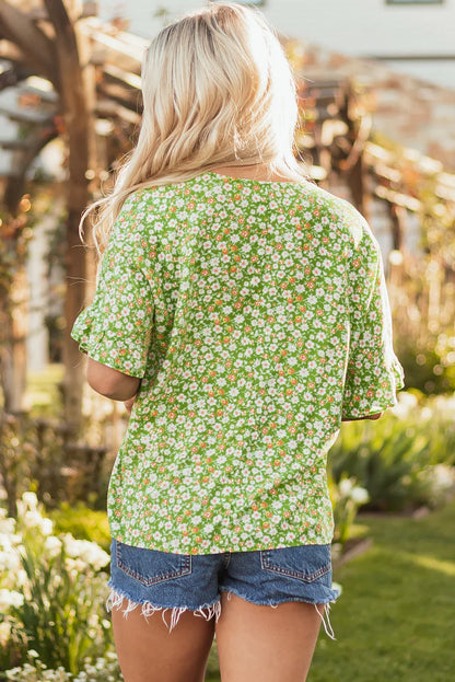 V Neck Blouse