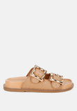 Zooper Chunky Buckle Slip-On Flats-0