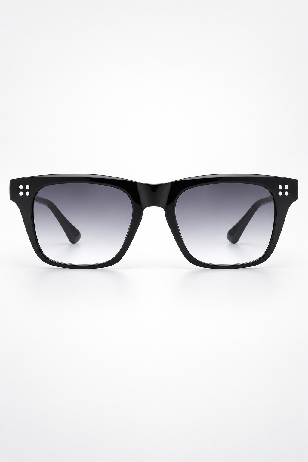 HARLOW SQUARE HORN-RIMMED SUNGLASSES