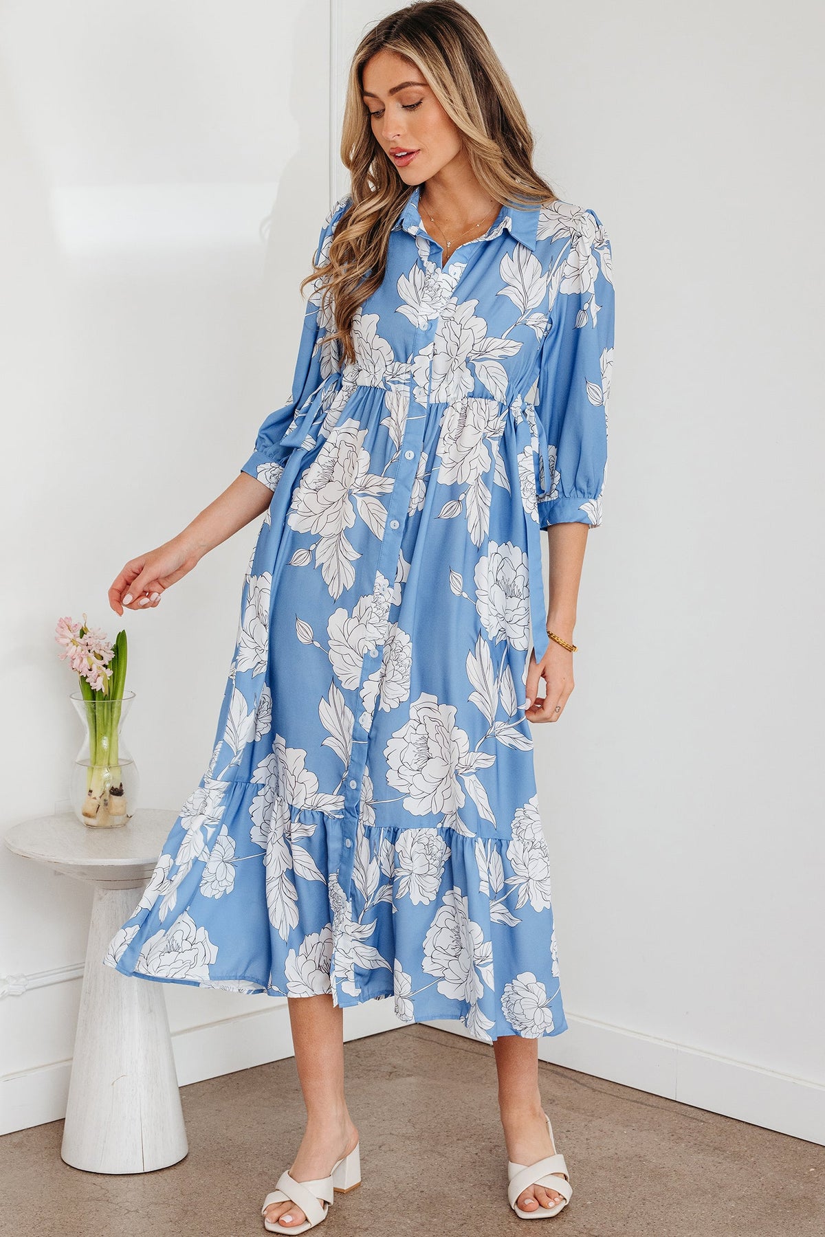 Isabella Floral Print Shirt-2