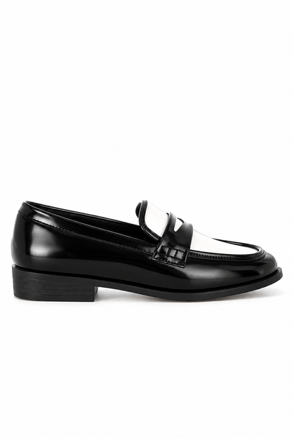 Duo Tone Penny Loafers