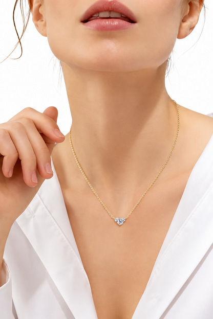 1.2 Carat Moissanite 925 Sterling Silver Necklace