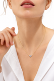 1.2 Carat Moissanite 925 Sterling Silver Necklace